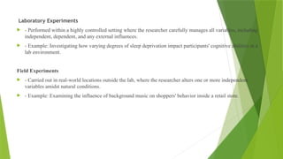 cognitive processes .pptx methods in psychology | PPTX