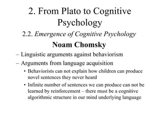 Cognitive emergence theory sale