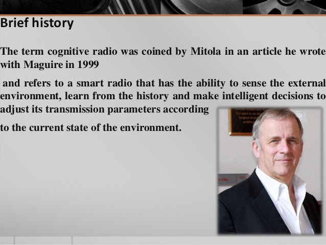 Cognitive radio mitola dissertation writing