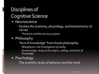 Cognitive Science