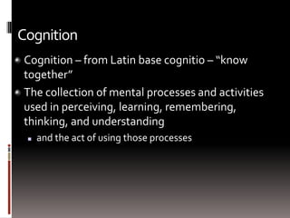 Cognitive Science