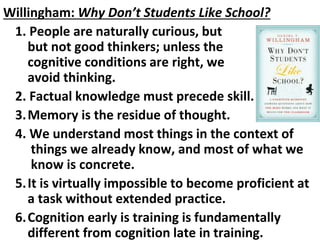 Cognitive Science And Tested Teaching Methods By Bill Goffe Presented Cognitive Science And Tested Teaching Methods By Bill Goffe Presented