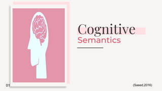 Cognitive
Semantics
01 (Saeed,2016)
 