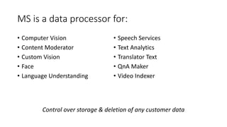 Getting started with Azure Cognitive services | PPTX