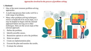 Cognitive strategies for problem solving | PPTX