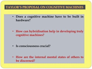 Cognitive systems | PPTX