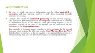 Cognitive theory | PPTX
