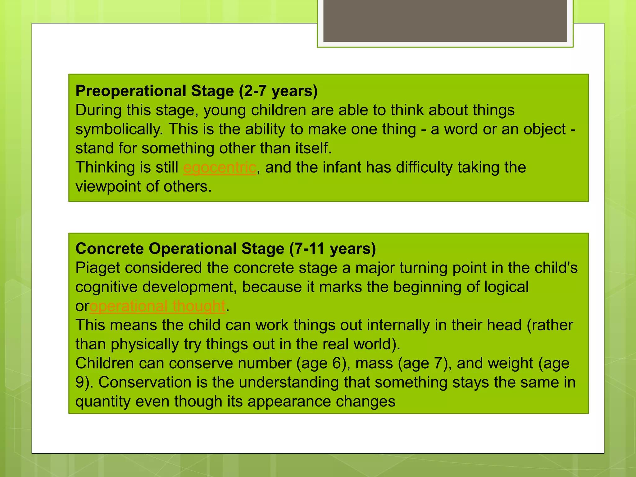 Symbolic Function Jean Piaget Preoperational Stage Definition - Main Image