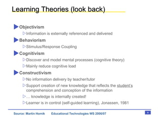 Cognitive Tools | PPT