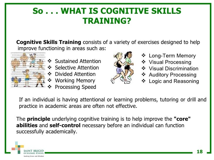 Cognitive Training In Catholic Schools