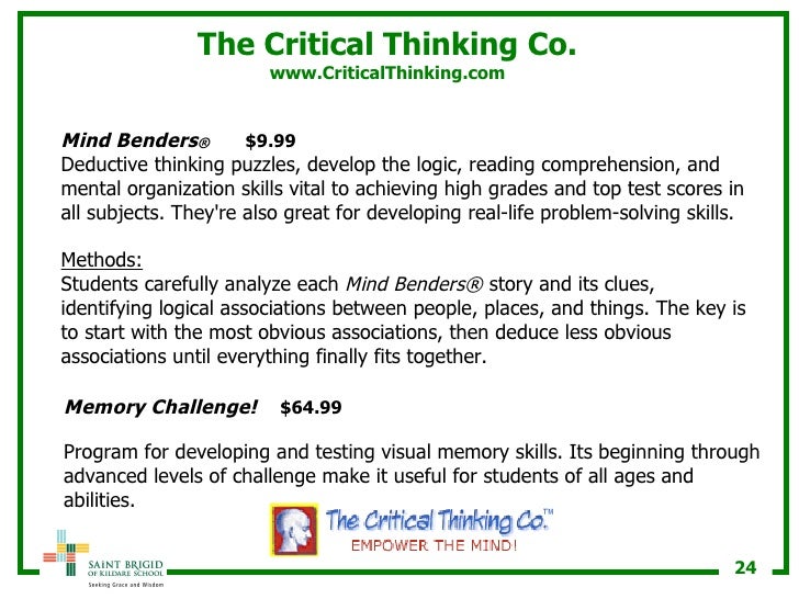 critical thinking company reviews critical thinking company reviews