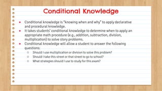 Cognitive view of learning | PPTX