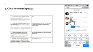 4. Clicar no nome da pessoa
 