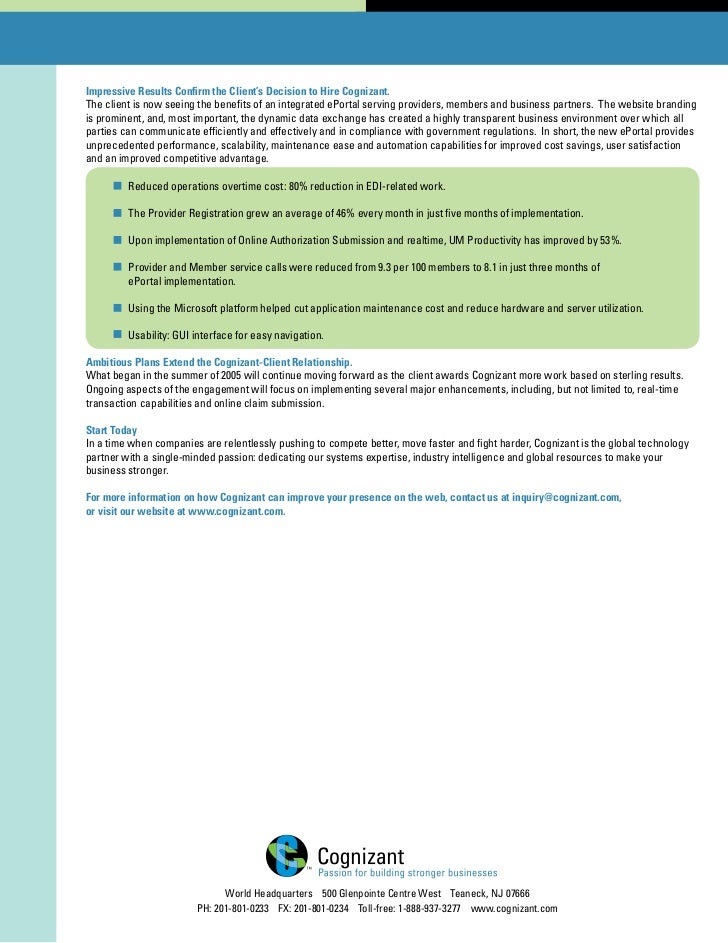 Cognizant case interview image