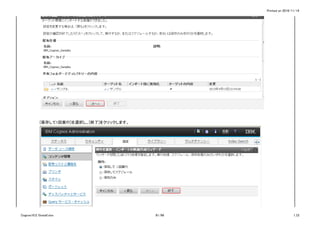 Printed on 2016/11/14
[保存して1回実行]を選択し、[終了]をクリックします。
Cognos10.2.1Install.xlsx 81/86 1_CI
 