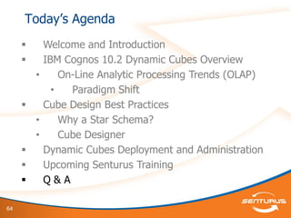 IBM Cognos 10.2 Dynamic Cubes Deeper Dive | PDF