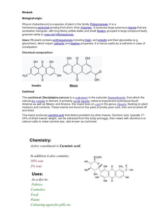 Rose Family Rheum Cognosy | DOCX