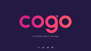 All shared rides in one app
 