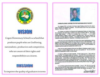 Closing Program Sample