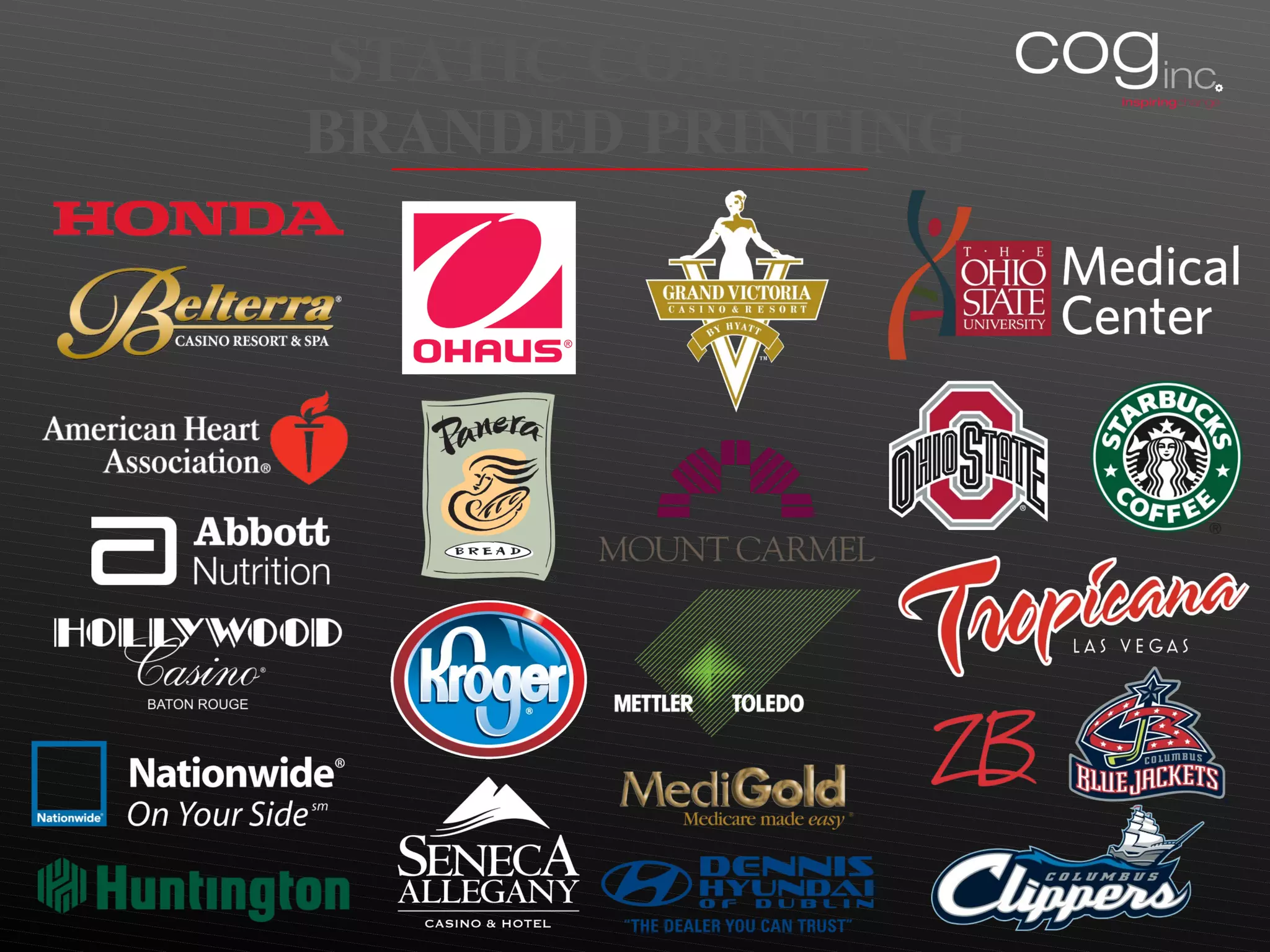 STATIC COMPANY  BRANDED PRINTING 