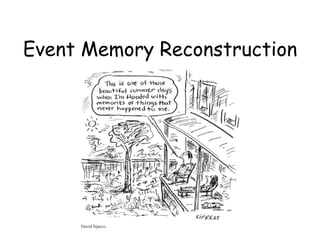 Event Memory Reconstruction
 