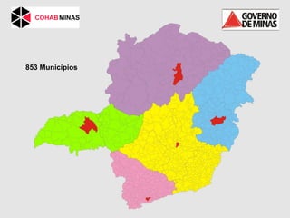 853 Municípios
 
