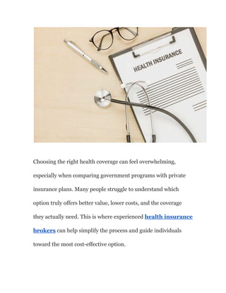 Medicare vs Private Health Insurance: Cost, Coverage, and Choosing the ...