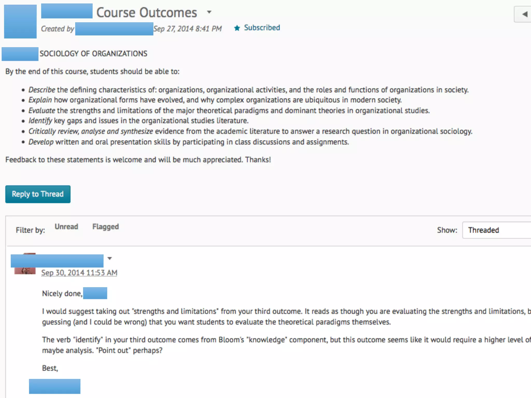 Taylor  Ins+tute  for  Teaching  and  Learning
Educa&onal	
  Development	
  Unit	
  
 