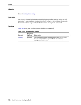 Coherence developer's guide