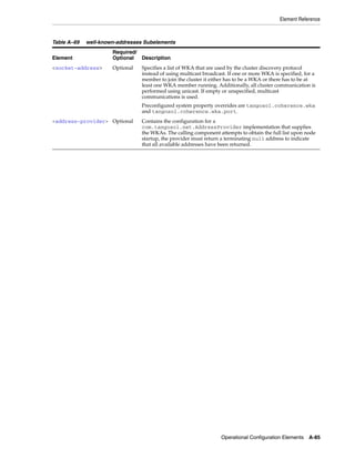 Coherence developer's guide