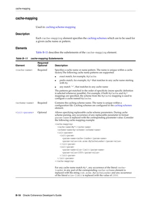 Coherence developer's guide
