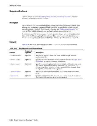 Coherence developer's guide