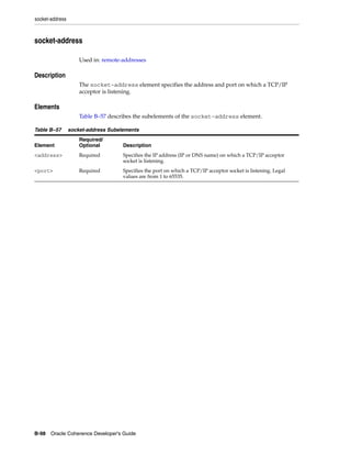 Coherence developer's guide