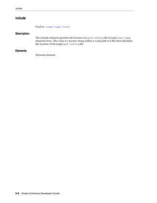 Coherence developer's guide