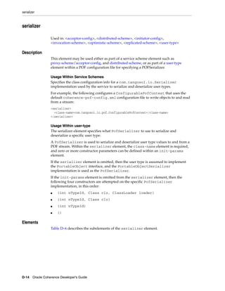Coherence developer's guide