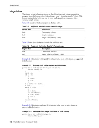 Coherence developer's guide