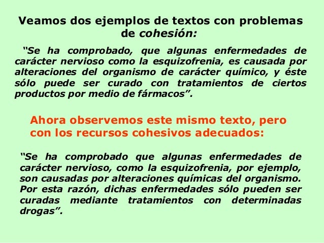 Coherencia y cohesión r