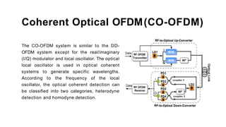 Coherent optical ofdm | PPTX