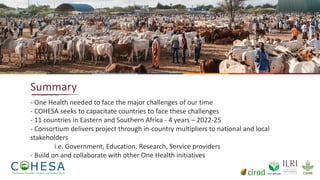 Capacitating One Health in Eastern and Southern Africa