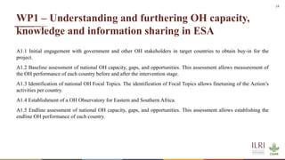 COHESA: Capacitating One Health in Eastern and Southern Africa