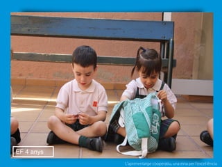 L’aprenentatge cooperatiu, una eina per l'excel·lència
EF 4 anys
 