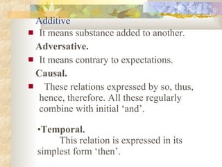 Cohesion And Coherence | PPT