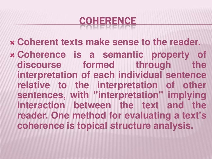 external coherence examples external coherence examples