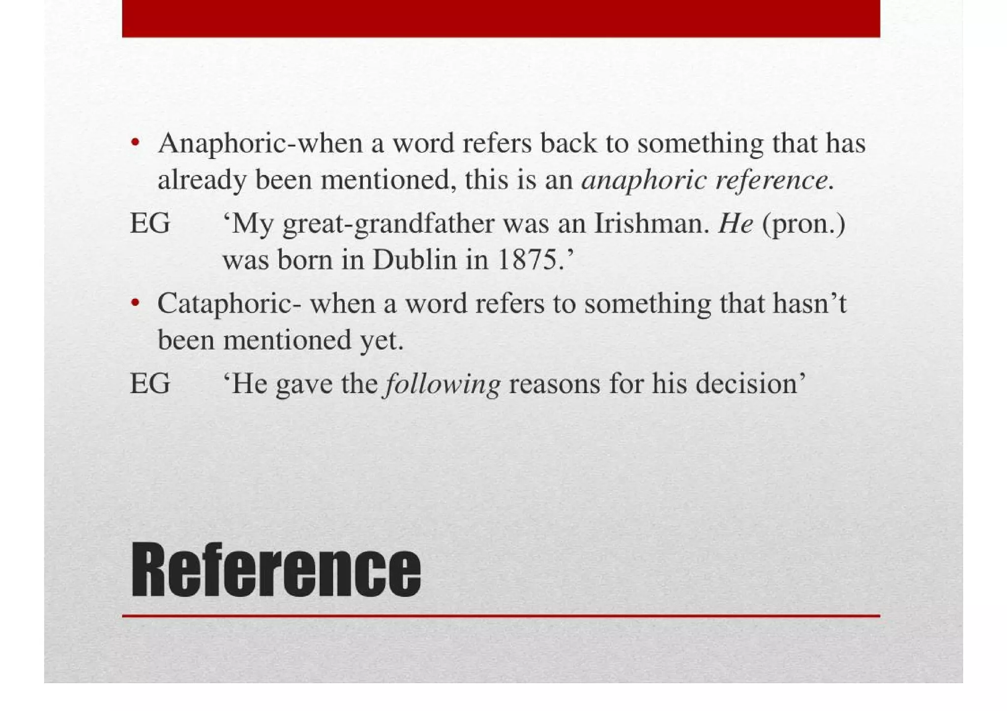 Cohesion And Coherence