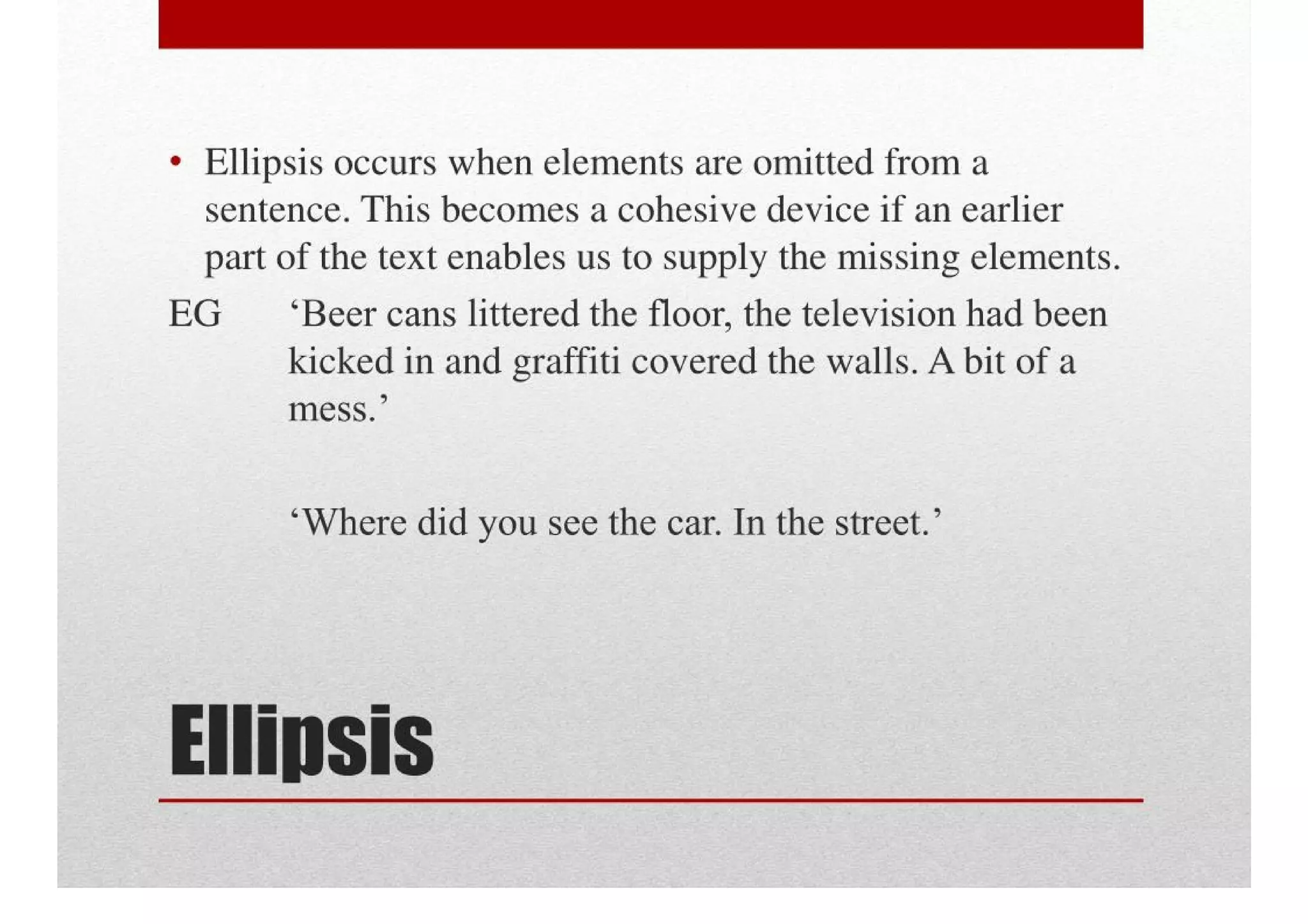 Cohesion And Coherence