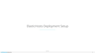 © 2016
ElasticHosts Deployment Setup
9
 