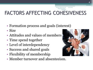 cohesiveness