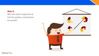 Step 4:
Mix and match segments to
find the golden combination
for growth
 