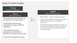 Cohort studies | PPTX