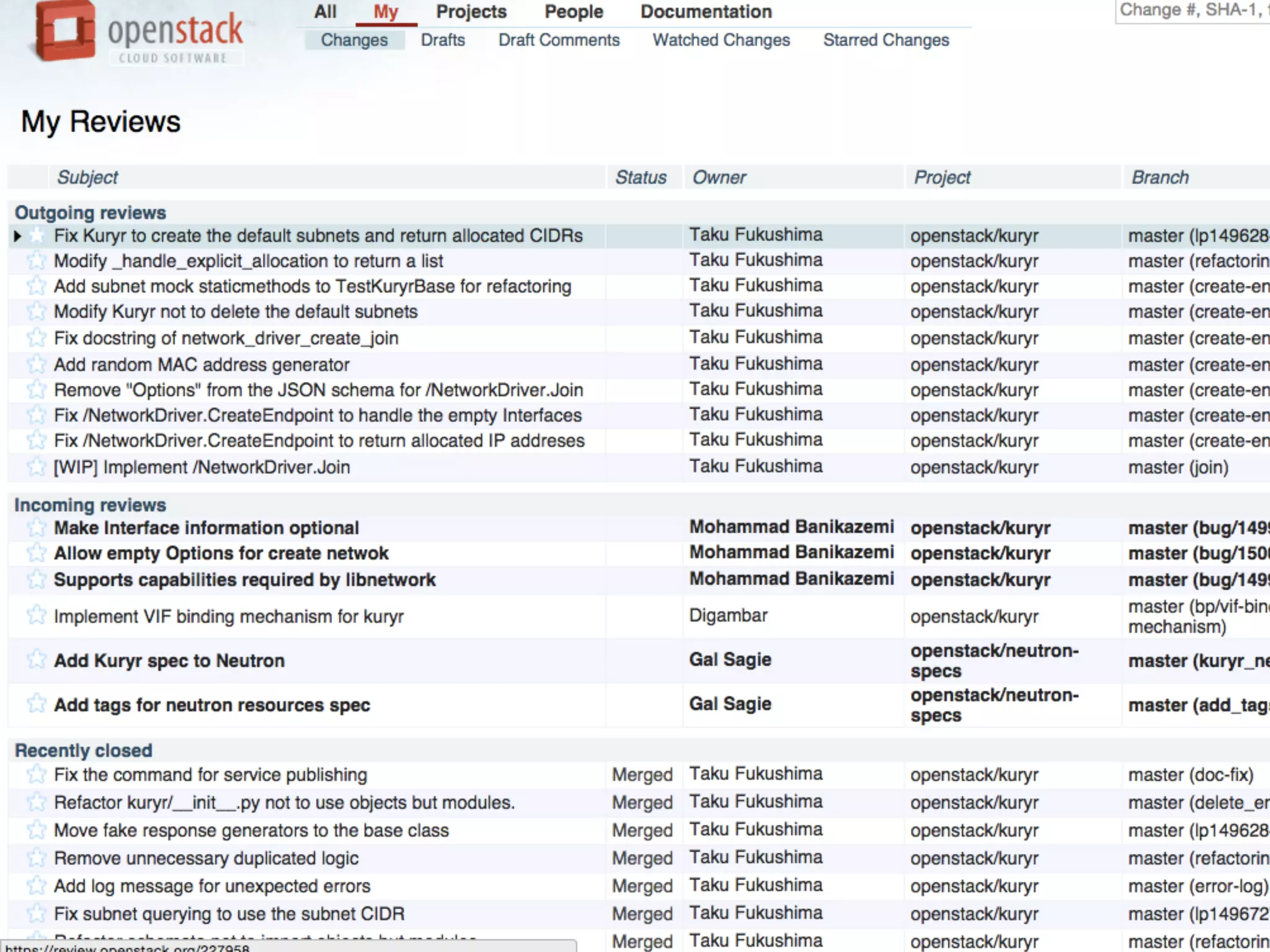 Kuryr as a translator
 